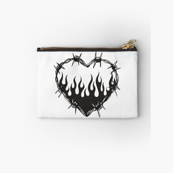Item preview, Flamed Heart Barbed Wire designed and sold by OniPicturesShop.