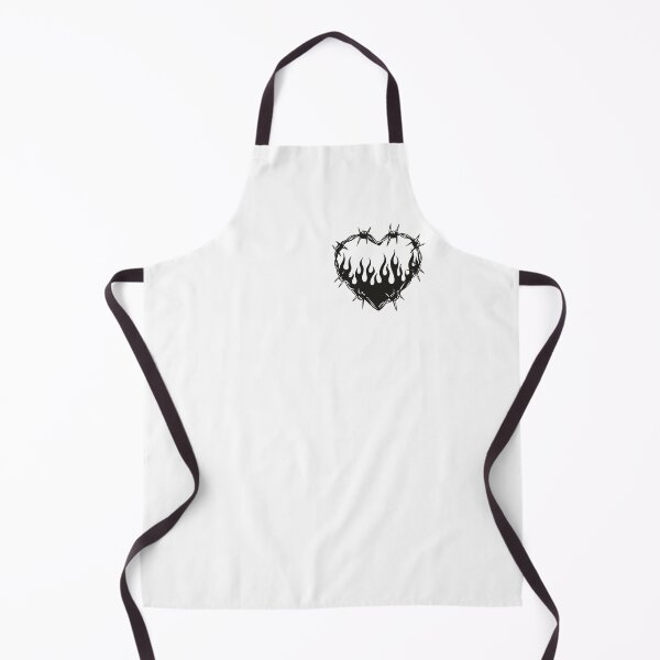 Item preview, Flamed Heart Barbed Wire designed and sold by OniPicturesShop.