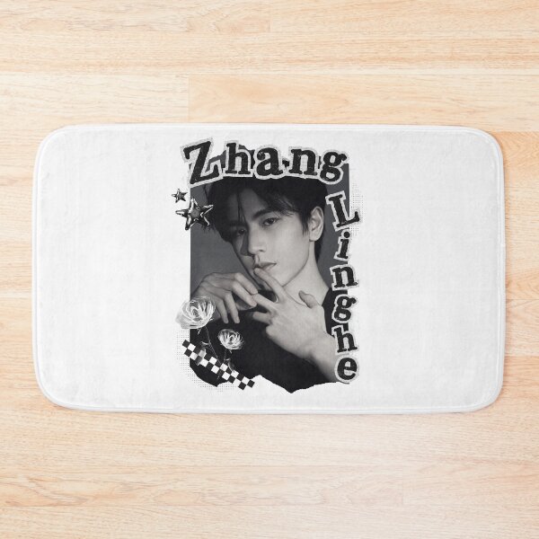 Item preview, Zhang Linghe C-Drama Actor Black and White Collage Design designed and sold by AJUNICE STUDIO.