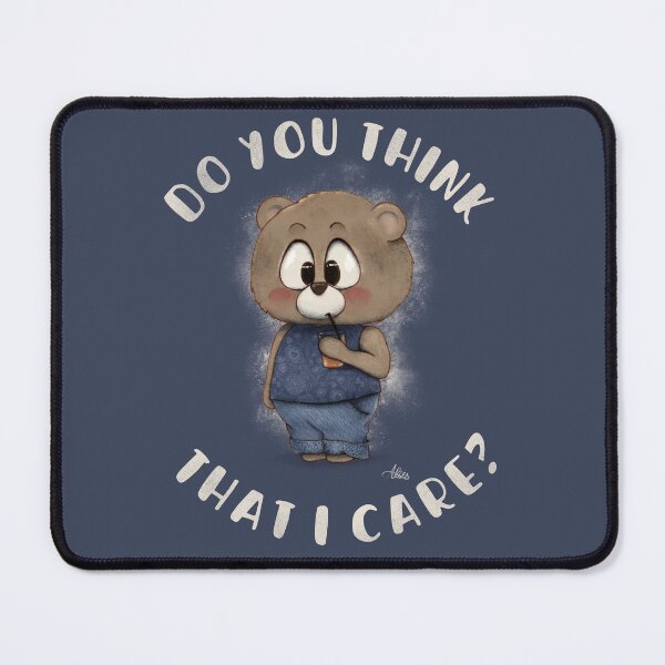 Item preview, Do you think that I care? designed and sold by alies-art.