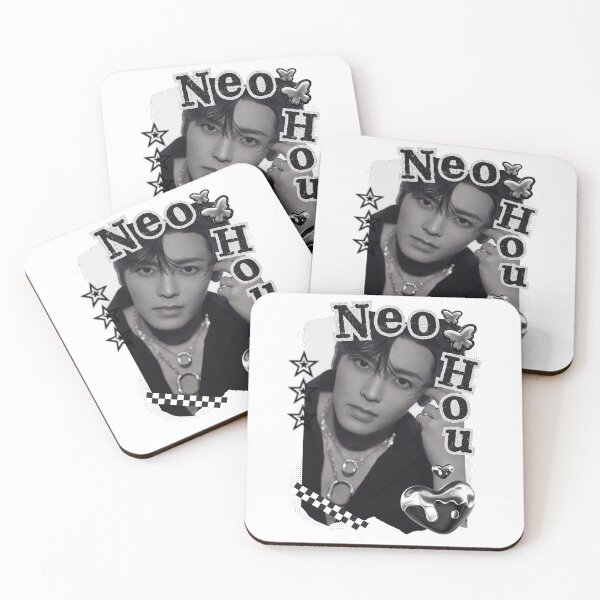 Item preview, Hou Minghao Neo Hou C-Drama Actor Black and White Collage Design designed and sold by AJUNICE STUDIO.