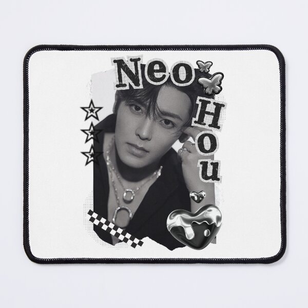 Item preview, Hou Minghao Neo Hou C-Drama Actor Black and White Collage Design designed and sold by AJUNICE STUDIO.