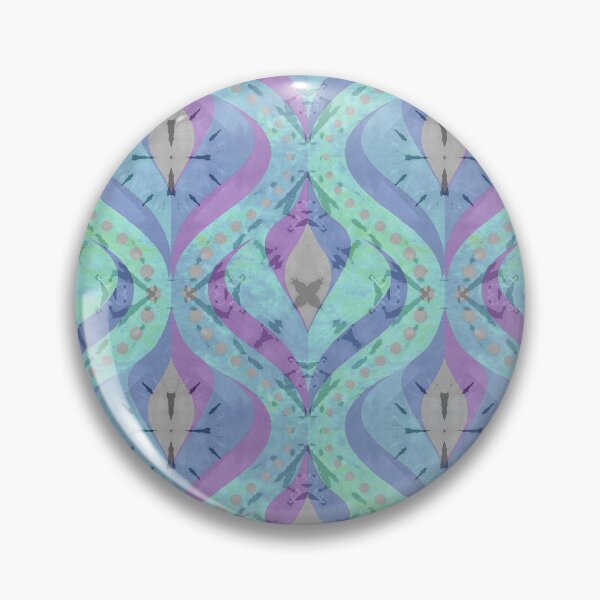 Item preview, Retro Swirl Mirage - Water designed and sold by Carina Parry Studios.