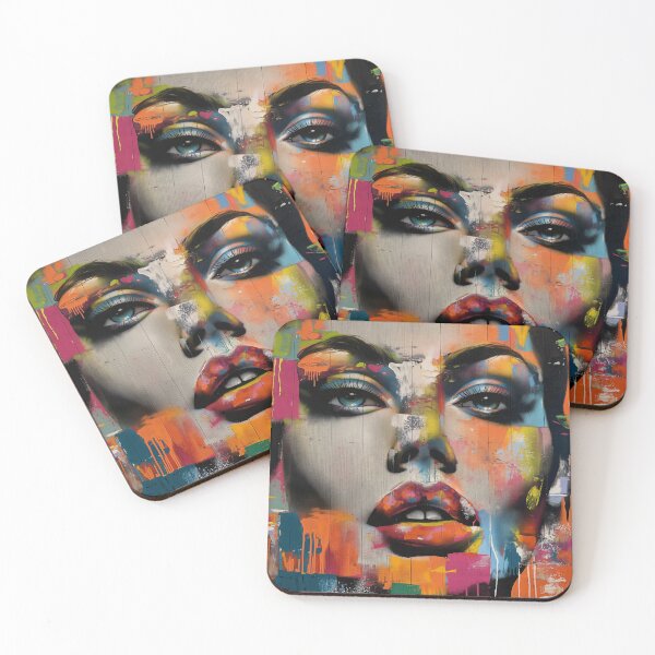 Item preview, Rebel Faces: Contemporary Graffiti Abstract designed and sold by Jozefin's Studio.