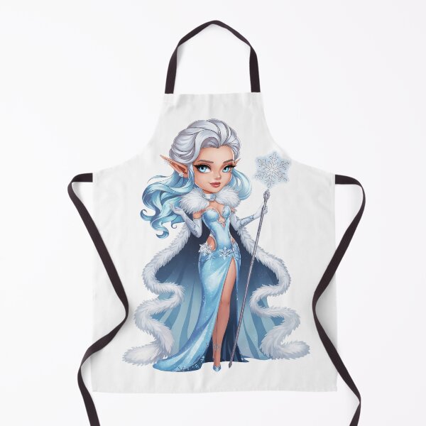 Item preview, Enchanted Winter Elf Queen Illustration designed and sold by ZetaDream.