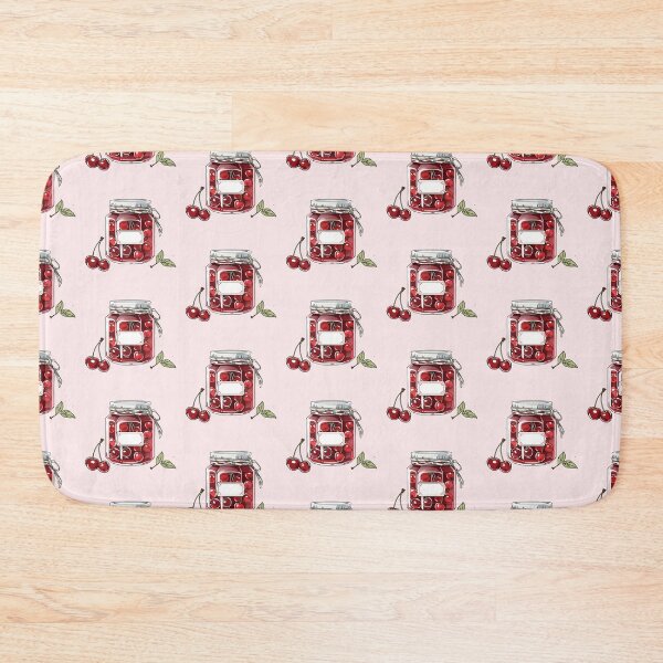 Item preview, Cherry Jam Jar - Cottagecore Aesthetic designed and sold by Wildflowerfae.