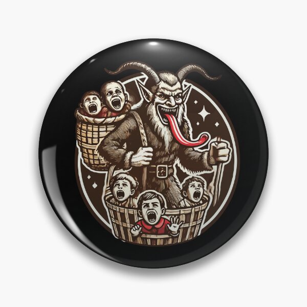 Item preview, Krampus With Naughty Children Christmas designed and sold by LuminOrb.