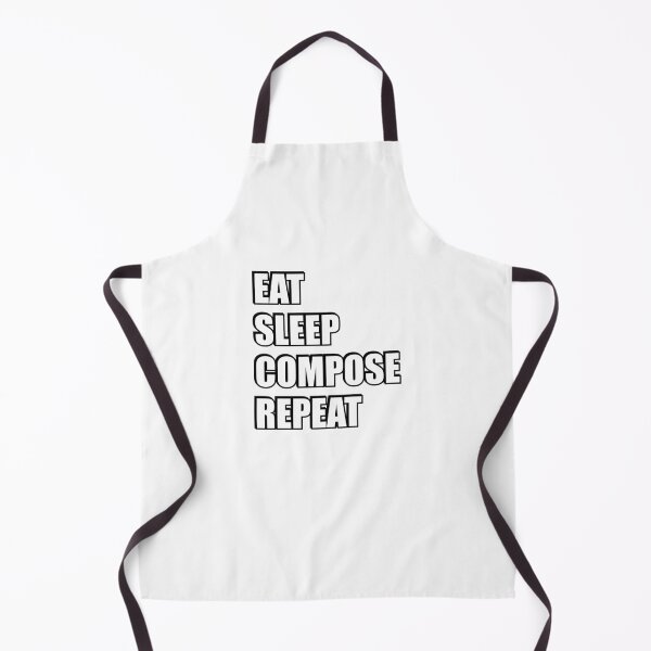 Item preview, Eat Sleep Compose Repeat - funny music memes designed and sold by Inspirationmotivation.