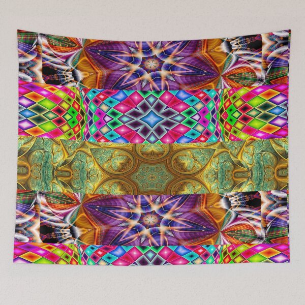 Item preview, Psychedelic Kaleidoscope Design designed and sold by KaonaDesigns.