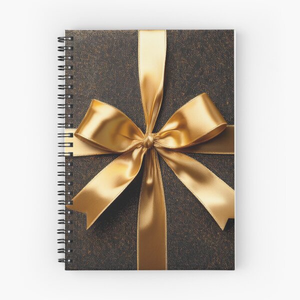 Item preview, Christmas Giftbox Black Sparkling Box with Gold Ribbon designed and sold by rclwow.