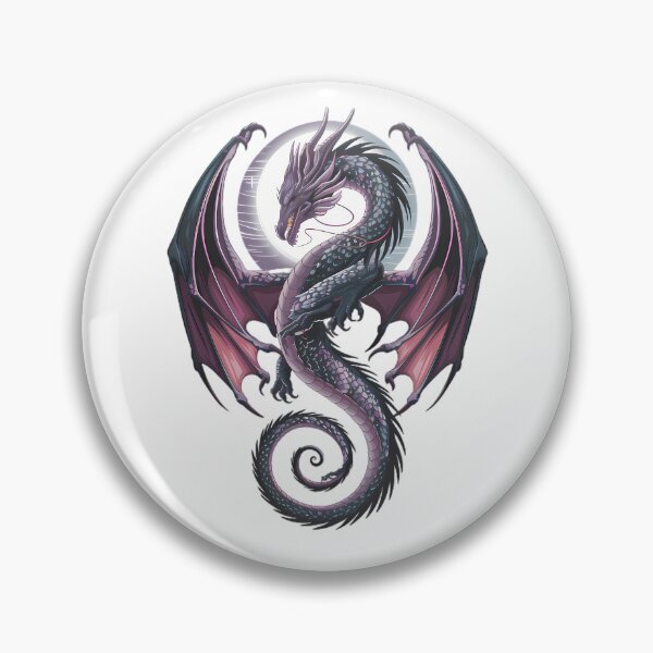 Item preview, Dark Lunar Dragon Majesty designed and sold by ART ATTACK ZONE.