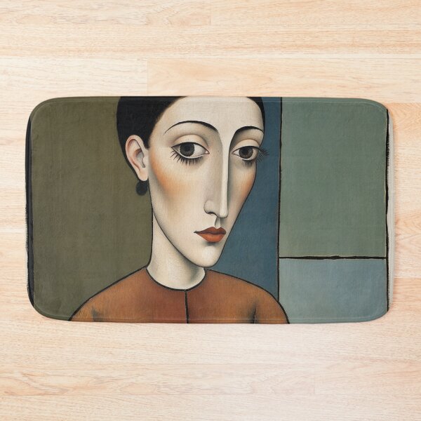 Item preview, Portrait of a woman after Modigliani designed and sold by Vintage Designs +.