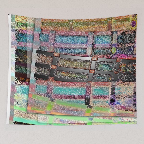 Item preview, Colorful Modern Abstract Art, Original Print designed and sold by dwjart.