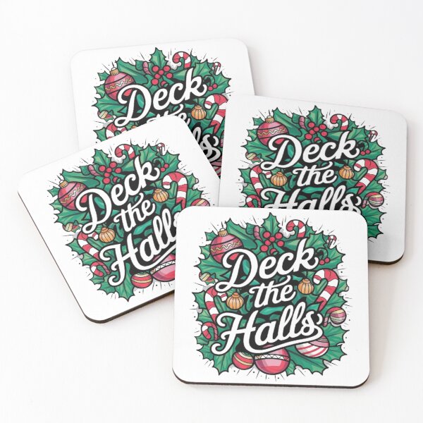 Item preview, DECK THE HALLS designed and sold by likbatonboot.