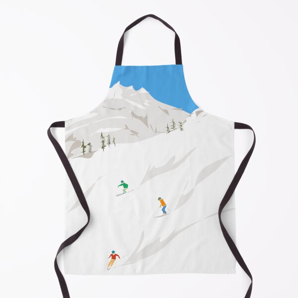 Item preview, Snowy Mountain Skiers designed and sold by Lyman Creative Co..