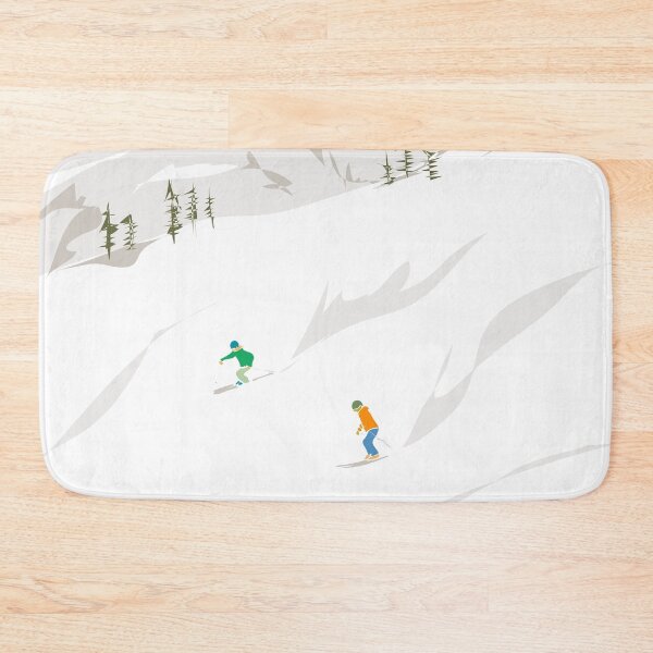 Item preview, Snowy Mountain Skiers designed and sold by Lyman Creative Co..