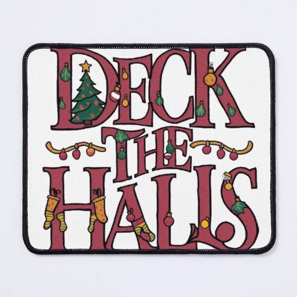 Item preview, DECK THE HALLS designed and sold by likbatonboot.