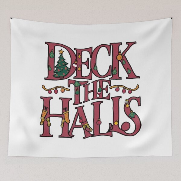 Item preview, DECK THE HALLS designed and sold by likbatonboot.