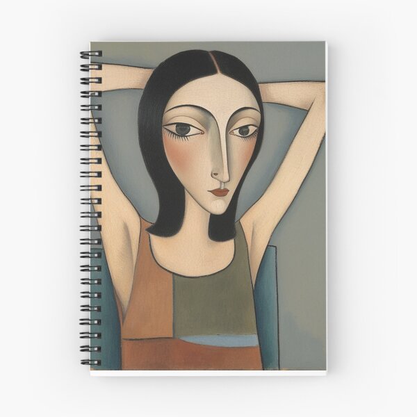 Item preview, Portrait of a woman after Modigliani designed and sold by Vintage Designs +.