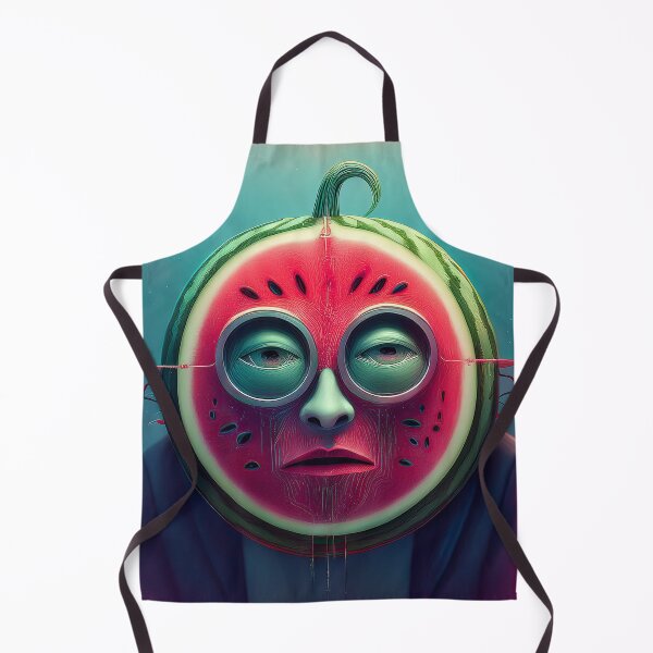 Item preview, Watermelon Face | Fruits Patterns | Fruit Creatures Collection designed and sold by monkeybusiness.pt.