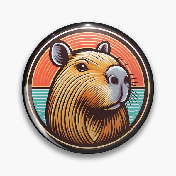 Item preview, Capybara Art #40 | Capybara Lovers designed and sold by ksgraphics222.