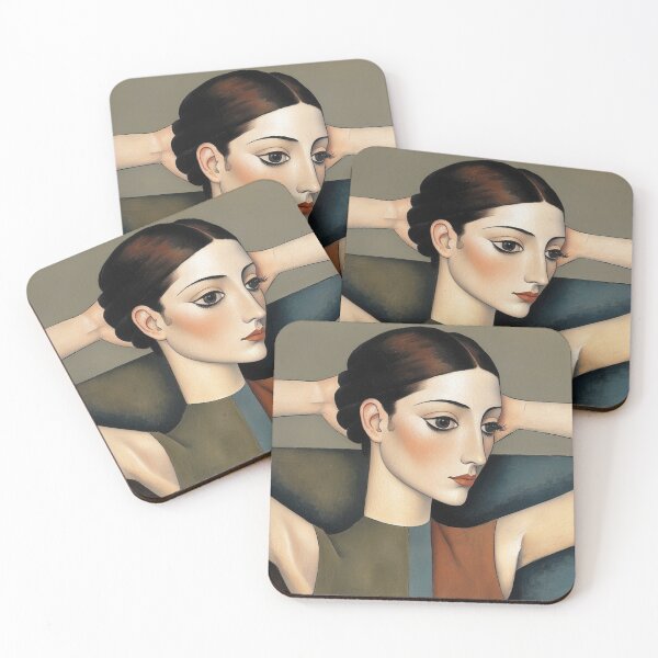 Item preview,  Woman reclining after Modigliani designed and sold by Vintage Designs +.