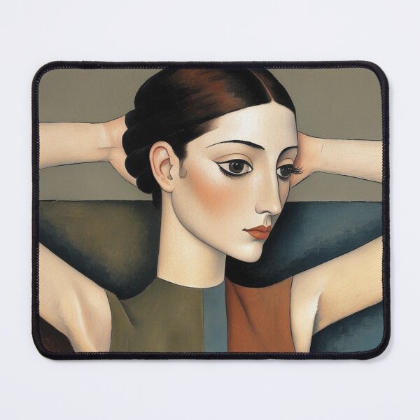 Item preview, Woman reclining after Modigliani designed and sold by Vintage Designs +.