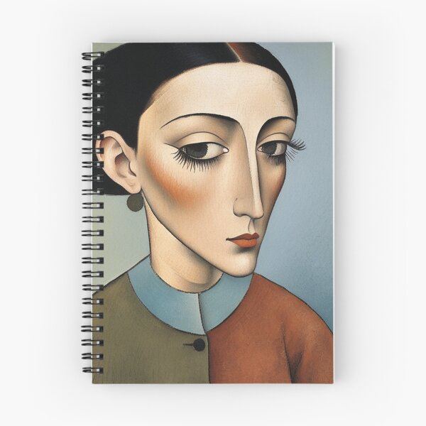 Item preview, Portrait of a woman after Modigliani designed and sold by Vintage Designs +.
