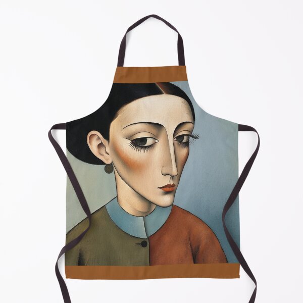 Item preview, Portrait of a woman after Modigliani designed and sold by Vintage Designs +.