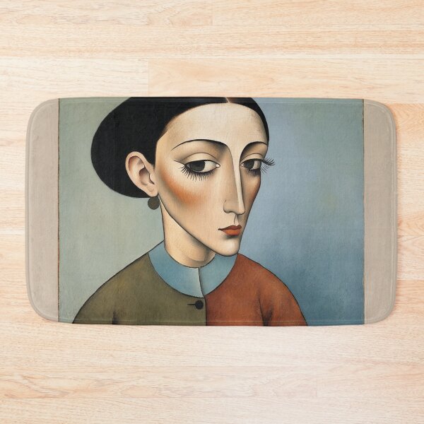 Item preview, Portrait of a woman after Modigliani designed and sold by Vintage Designs +.