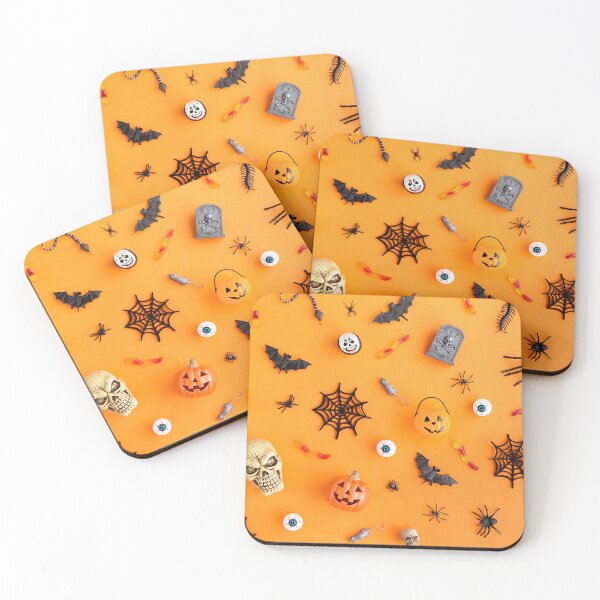 Item preview, Halloween Spooky Decoration Pattern Design designed and sold by PNGShop.