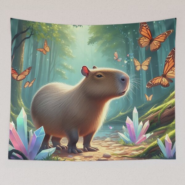 Item preview, Capybara Art #41 | Capybara Lovers designed and sold by ksgraphics222.