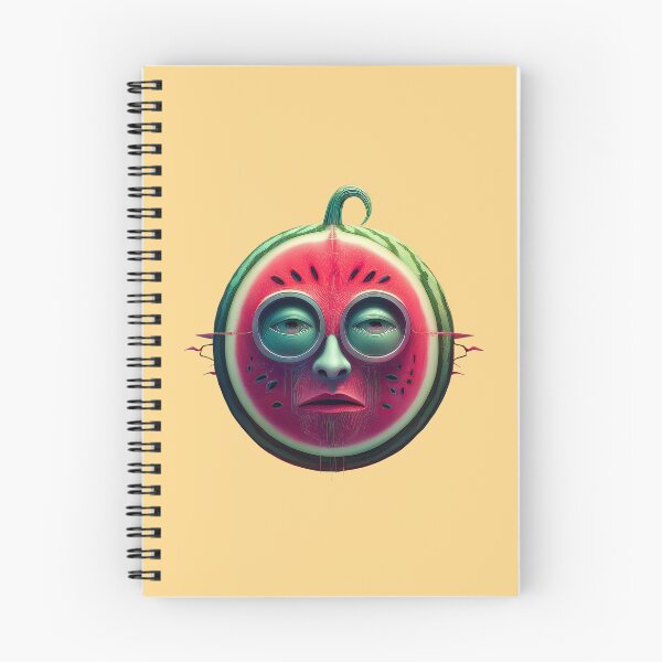 Item preview, Watermelon Face | Fruits Patterns | Fruit Creatures Collection designed and sold by monkeybusiness.pt.