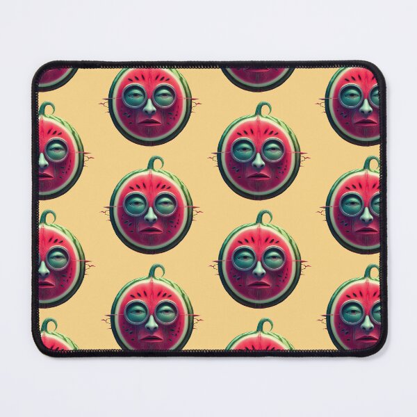 Item preview, Watermelon Face | Fruits Patterns | Fruit Creatures Collection designed and sold by monkeybusiness.pt.