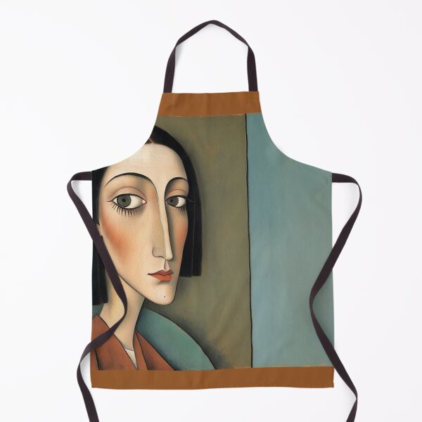 Item preview, Portrait of a woman after Modigliani designed and sold by Vintage Designs +.