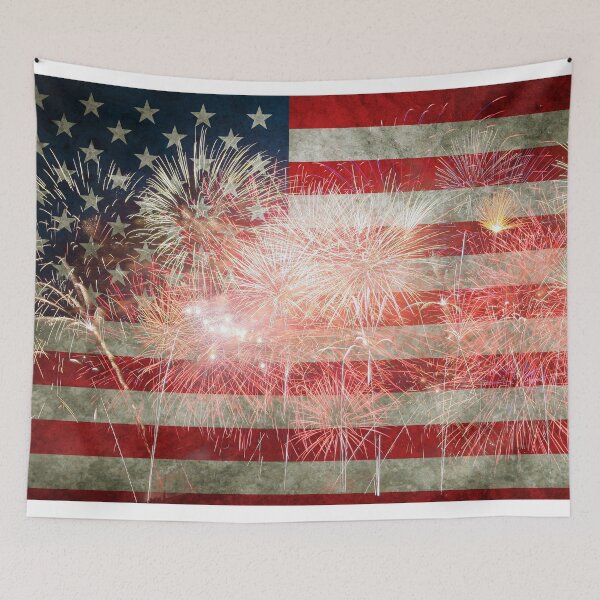 Item preview, American Flag 4th July Happy Independence Day designed and sold by PNGShop.