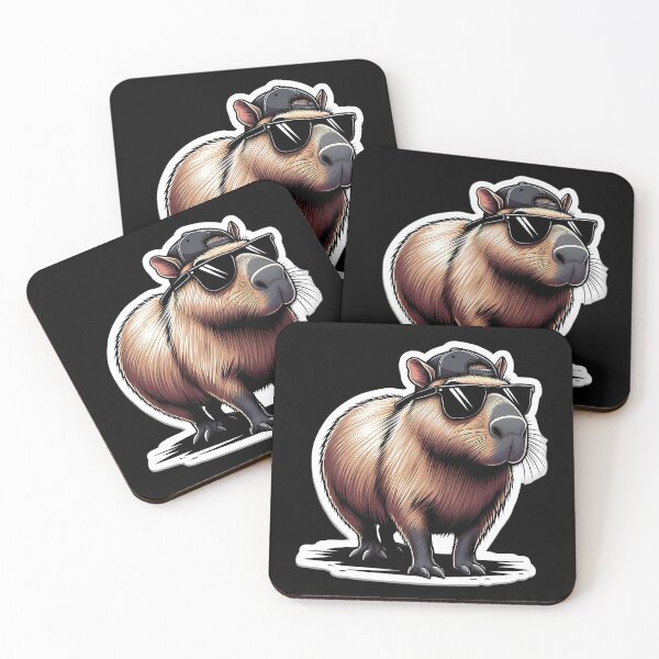 Item preview, Capybara Art #42 | Capybara Lovers designed and sold by ksgraphics222.