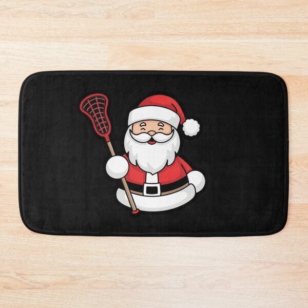 Item preview, Santa Playing Lacrosse Funny Lacrosse Lax Player Holiday Sports Christmas  designed and sold by SOUFIANE1991.