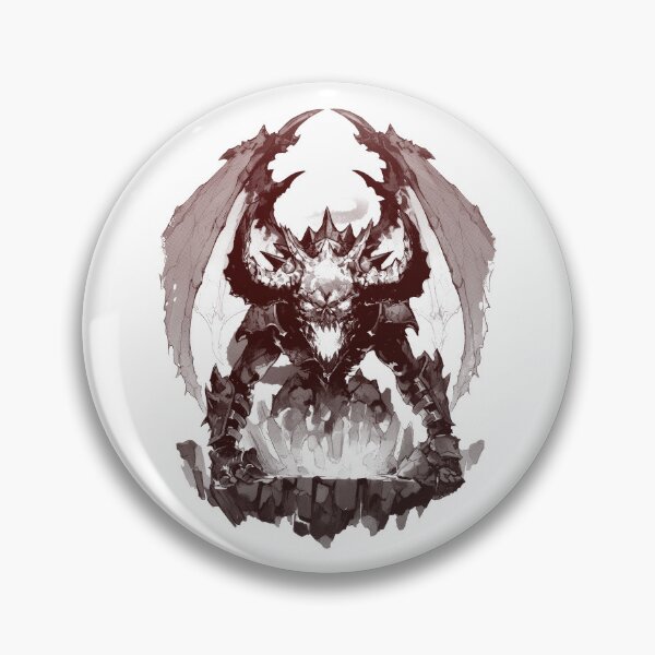Item preview, A demon with wings designed and sold by krabbaraban.