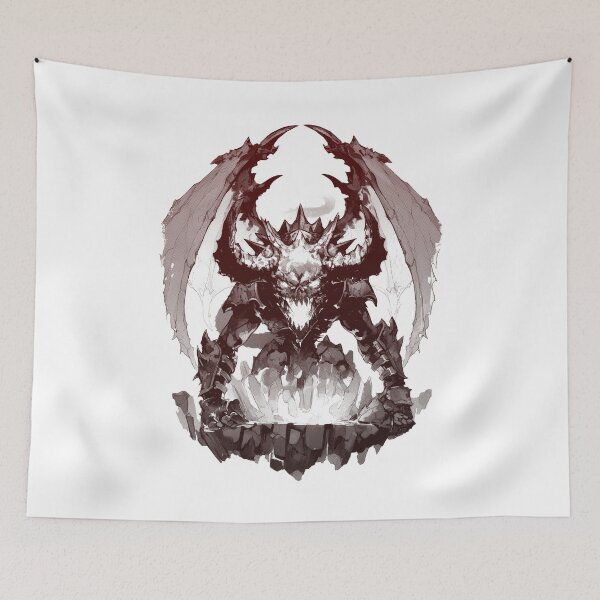 Item preview, A demon with wings designed and sold by krabbaraban.