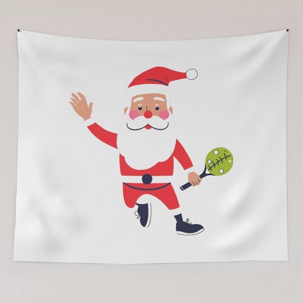 Item preview, Most Likey To Play Pickleball With Santa La La La designed and sold by Dudiudi.