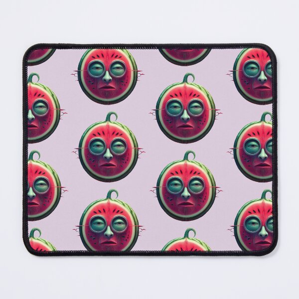 Item preview, Watermelon Face | Fruits Patterns | Fruit Creatures Collection designed and sold by monkeybusiness.pt.