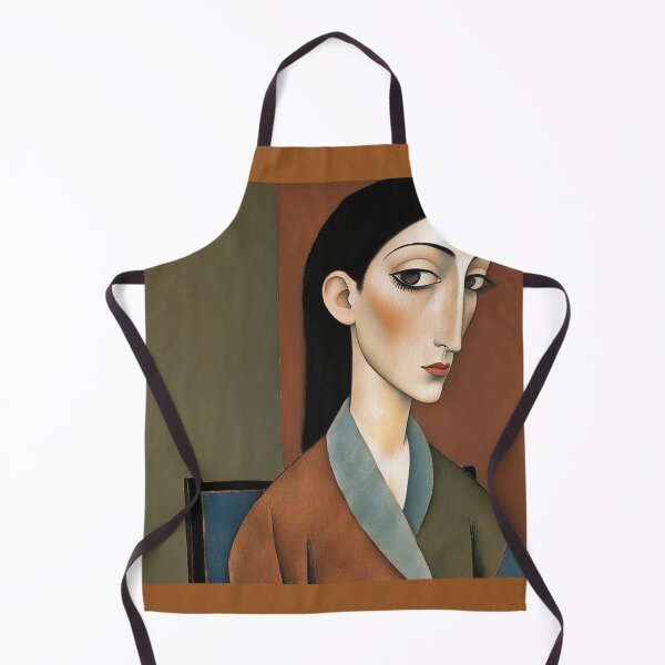 Item preview, Portrait of a woman after Modigliani designed and sold by Vintage Designs +.