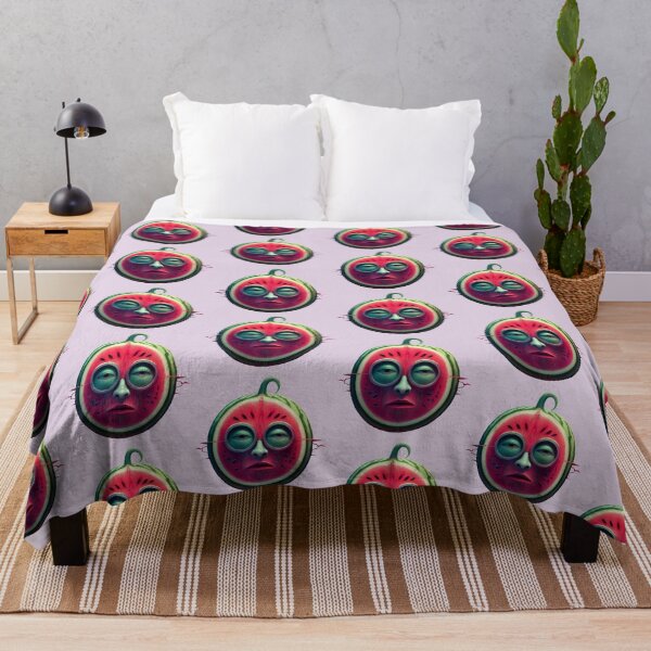 Item preview, Watermelon Face | Fruits Patterns | Fruit Creatures Collection designed and sold by monkeybusiness.pt.