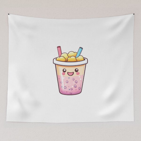 Item preview, Kawaii Bubble Tea with Tapioca Pearls designed and sold by Enea Kelo.