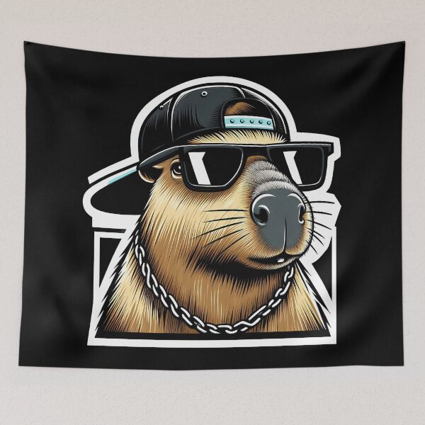 Item preview, Capybara Art #44 | Capybara Lovers designed and sold by ksgraphics222.