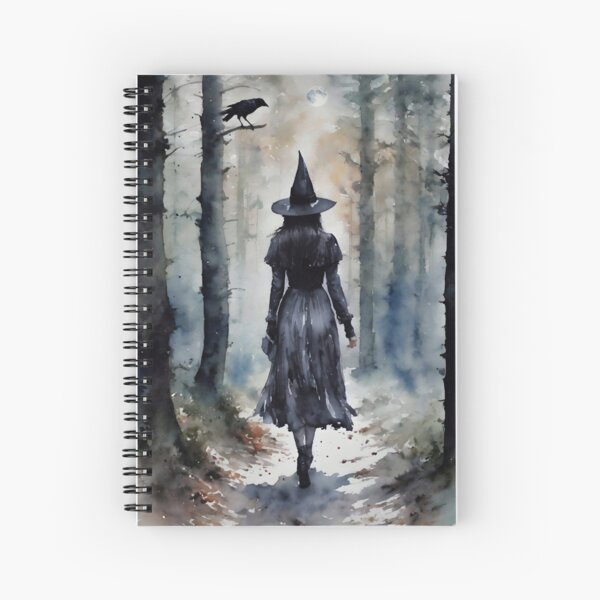 Artikel-Vorschau von Die graue Hexe bei Vollmond, designt und verkauft von Lyra The Lavender Witch.
