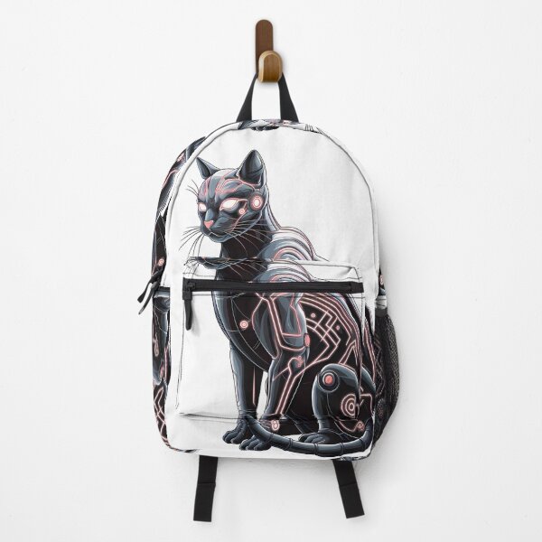 Item preview, Cybernetic Cat Guardian designed and sold by ART ATTACK ZONE.