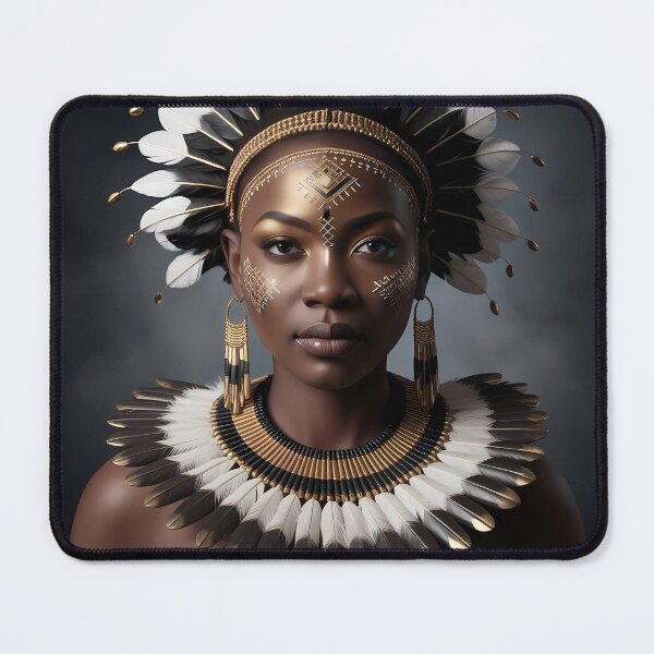 Item preview, Portrait of Cultural Majesty designed and sold by mwanarte.