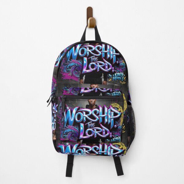 Item preview, Worship the Lord Graphic art designed and sold by Vintage Designs +.